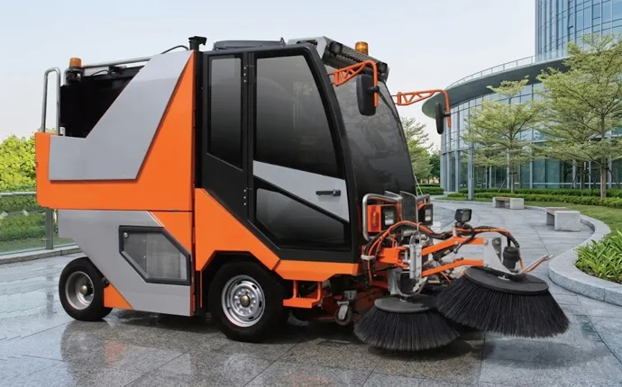 Sanitation Truck, Road Sweeper Truck